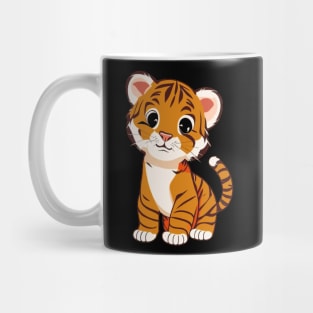 Cute Baby Tiger Cub Mug